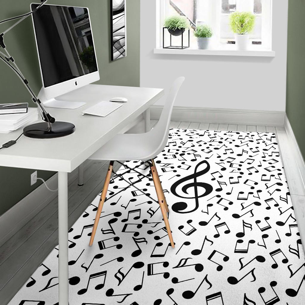 Musical Notes Area Rug