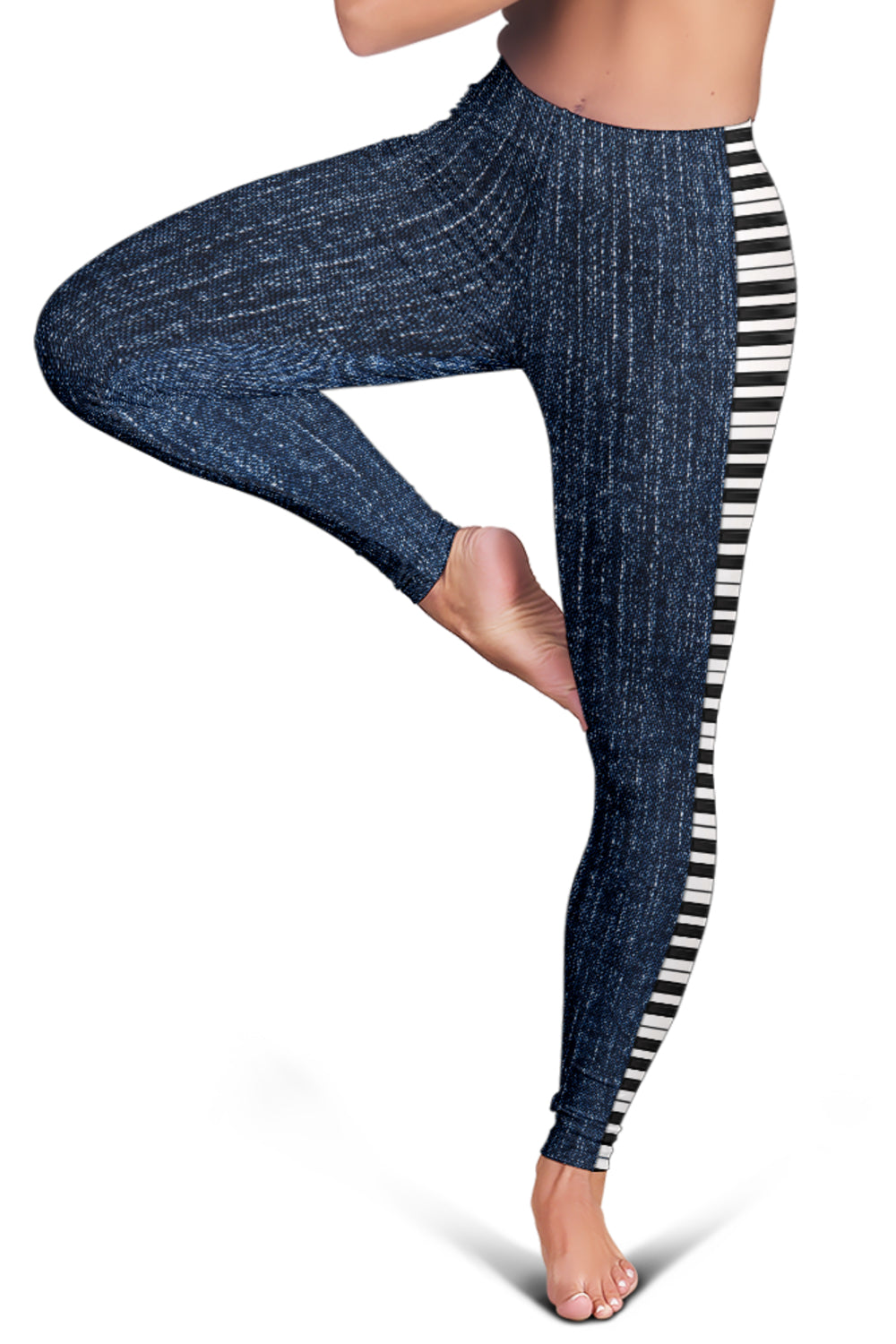 Piano Keys Jeans Women's Leggings - { shop_name }} - Review