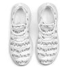 Music Sheet Sole Sneakers