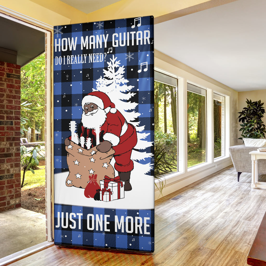 Just One More Guitar Blue Door Sock