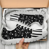 Piano Keys Music Notes Sneakers