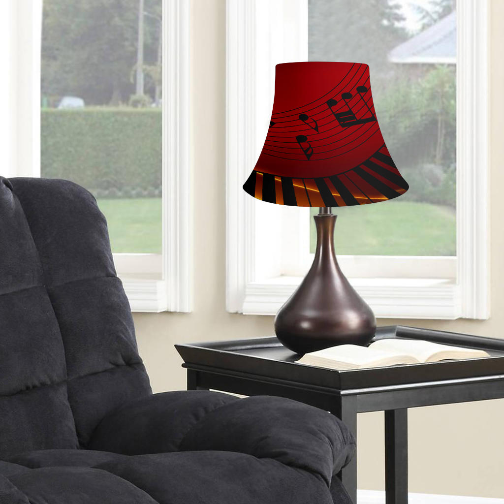 Music Red Lamp Shade