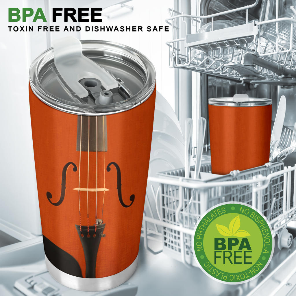 Violin Tumbler - { shop_name }} - Review