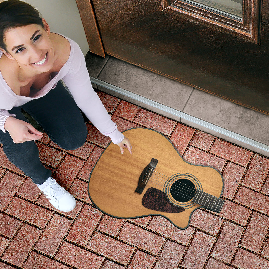 Guitar Shape Door Mat