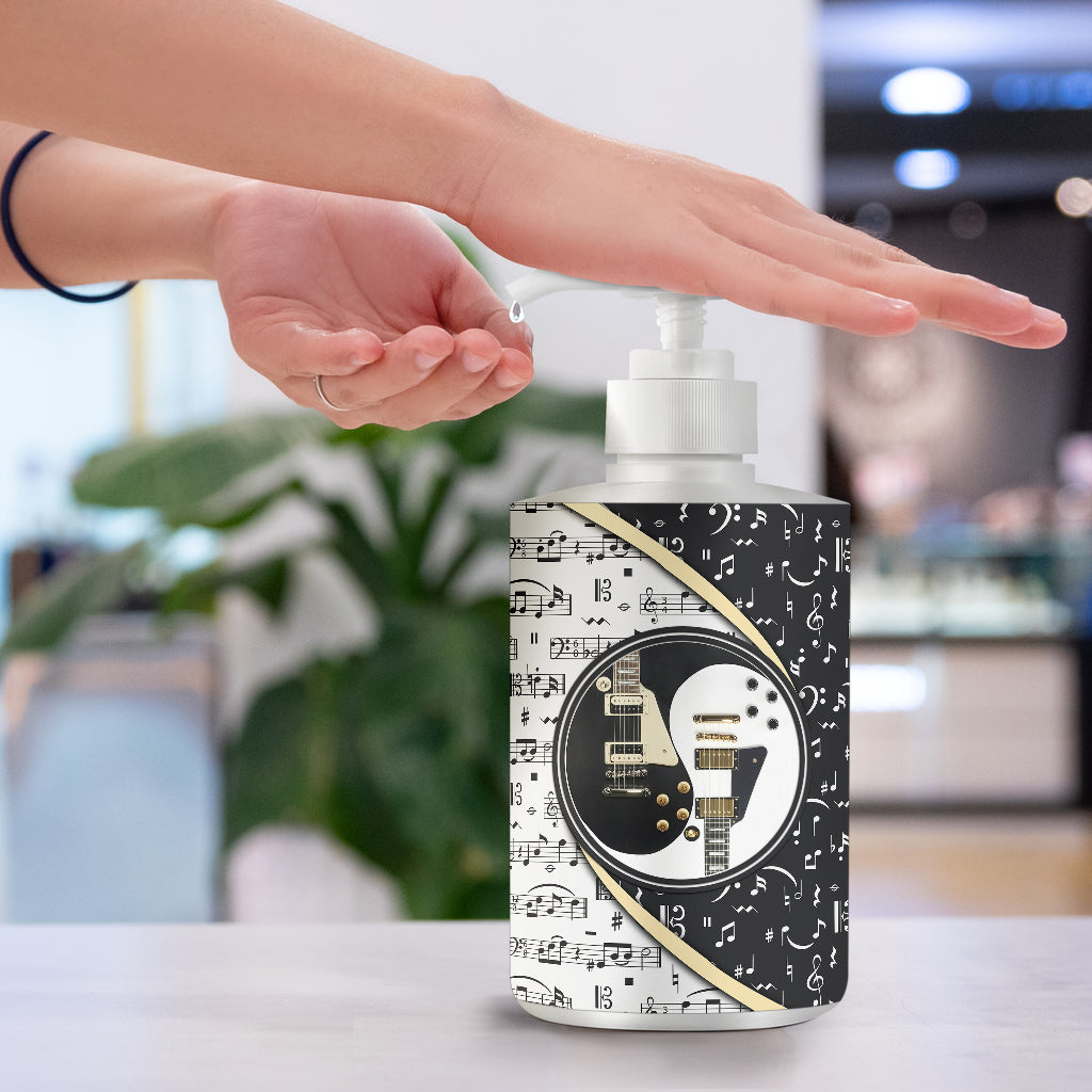 Guitars Yin Yang Sanitizer Bottle
