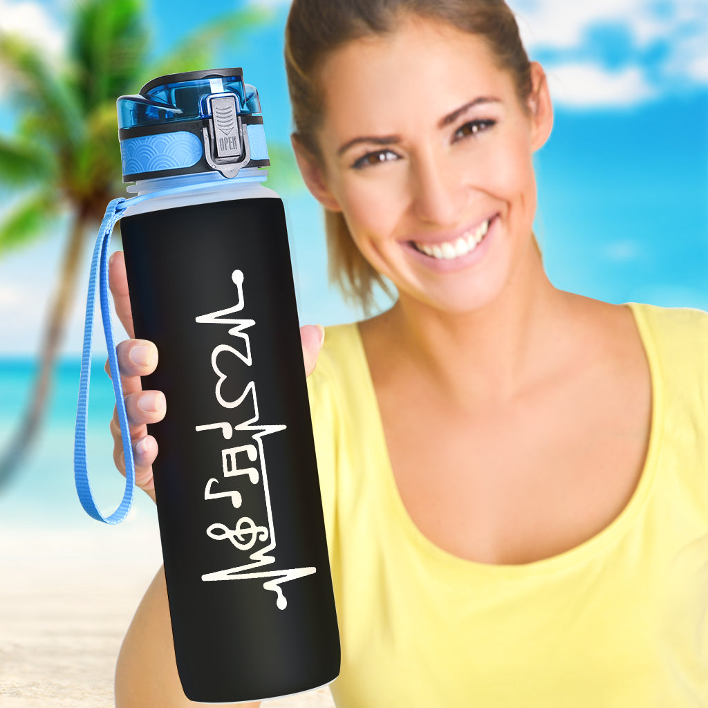 Music Heartbeat Hydro Tracking Bottle
