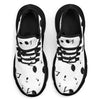 Music Notes White Sole Sneakers