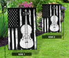 Violin American Flag