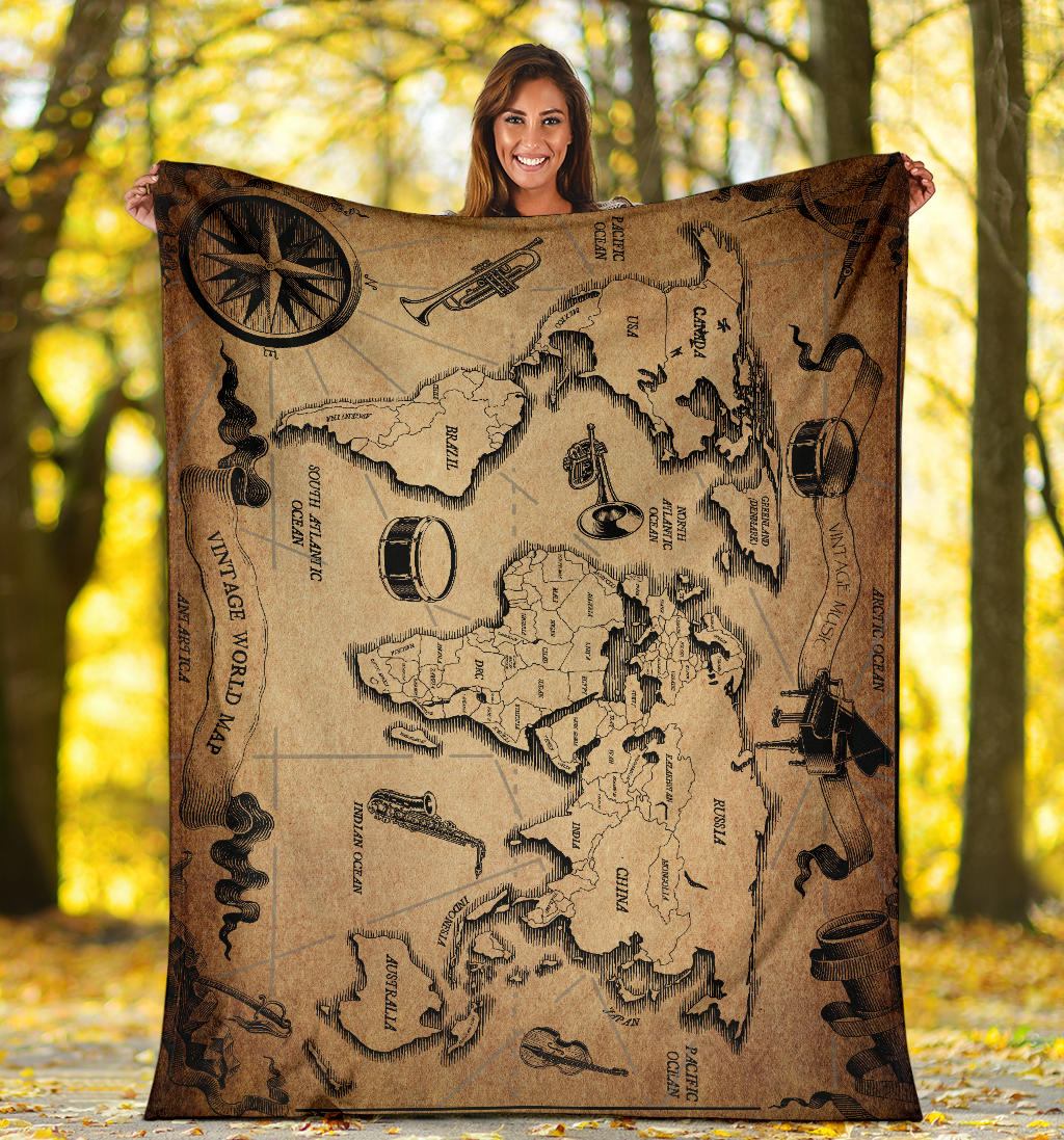 World Of Music Premium Blanket