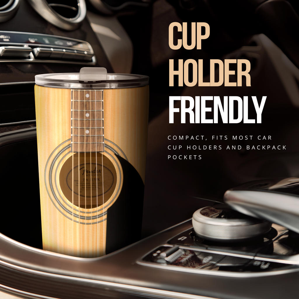 Awesome Wood Guitar Tumbler