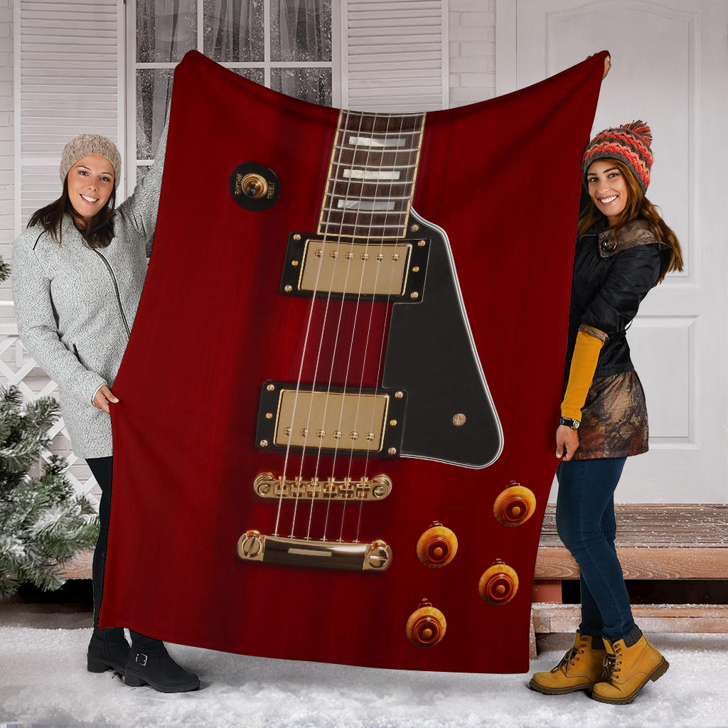 Anniversary Guitar Premium Blanket - { shop_name }} - Review