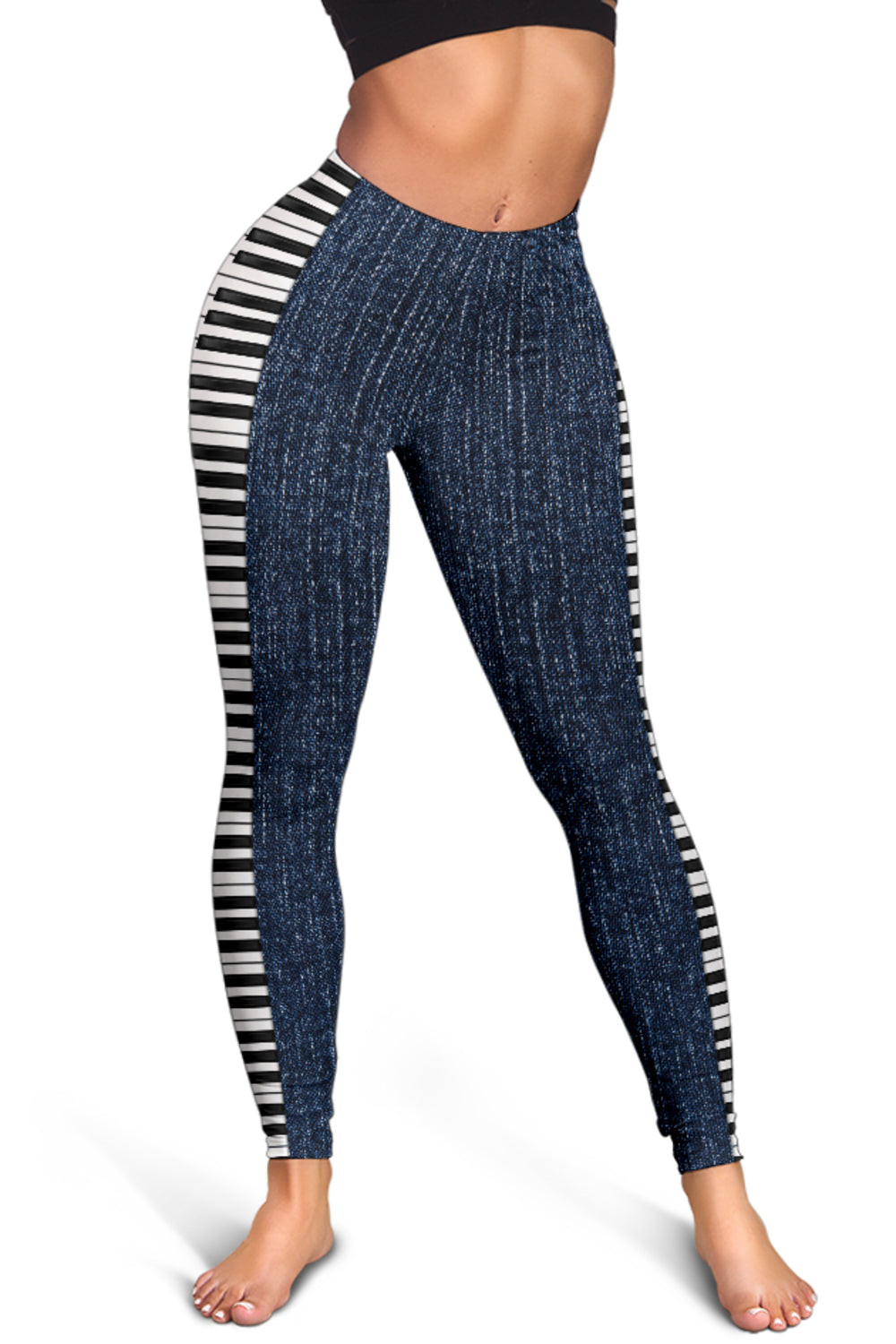 Piano Keys Jeans Women's Leggings - { shop_name }} - Review