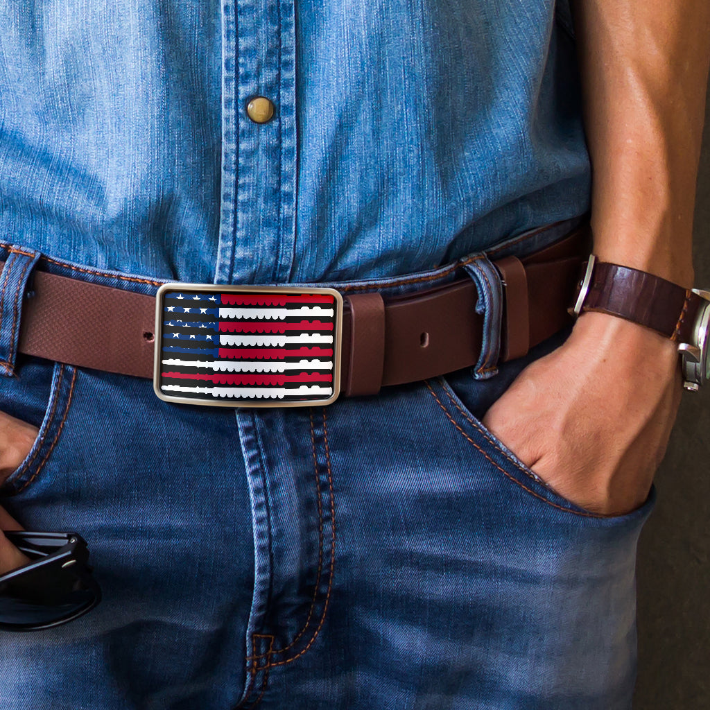 American Flag Flute Belt Buckle - { shop_name }} - Review