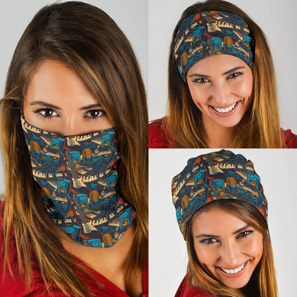 Musical Instruments Bandana 3-Pack