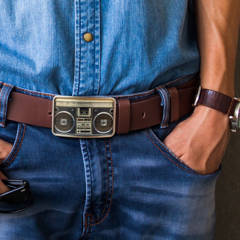 Awesome Stereo Belt Buckle