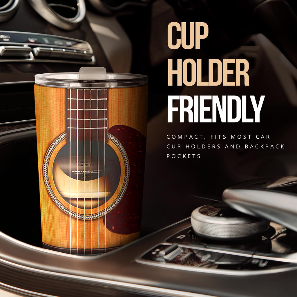 Wooden Guitar Tumbler