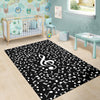 Music Notes Area Rug