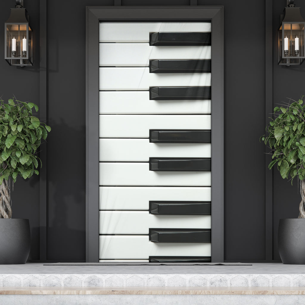 Piano Keys Door Sock - { shop_name }} - Review