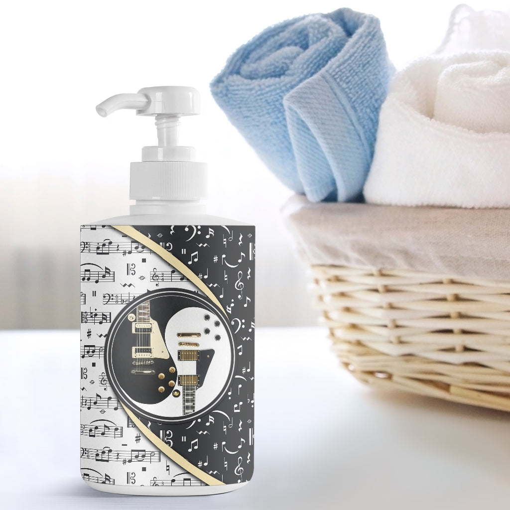 Guitars Yin Yang Sanitizer Bottle