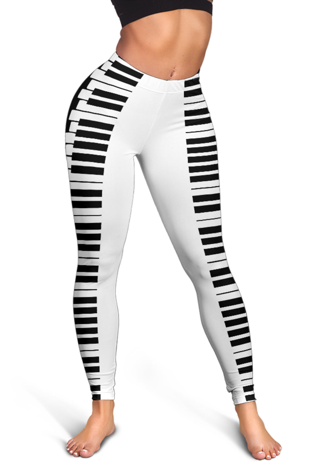 Piano Keys Art Leggings