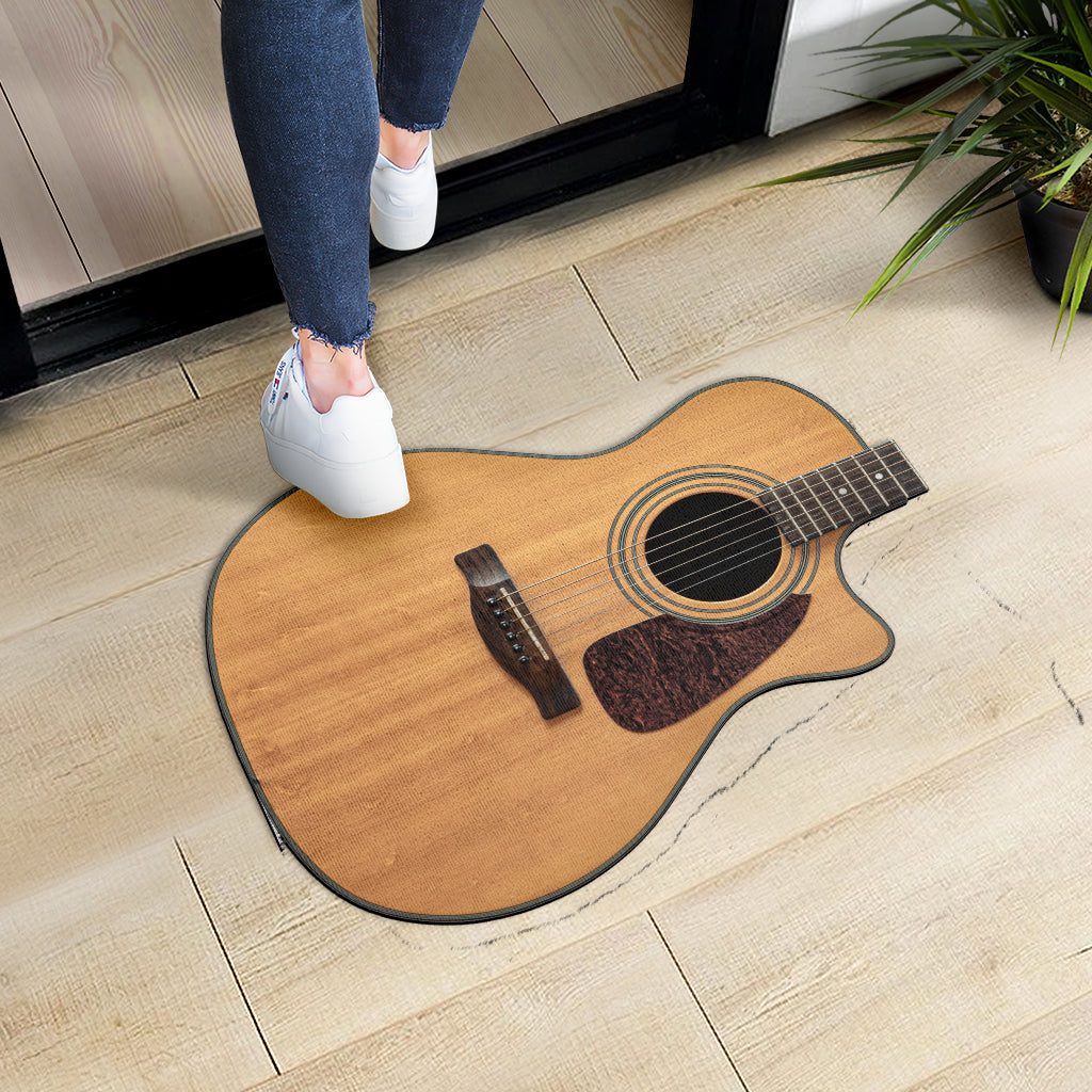 Guitar Shape Door Mat