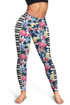 Piano Floral Women's Leggigns