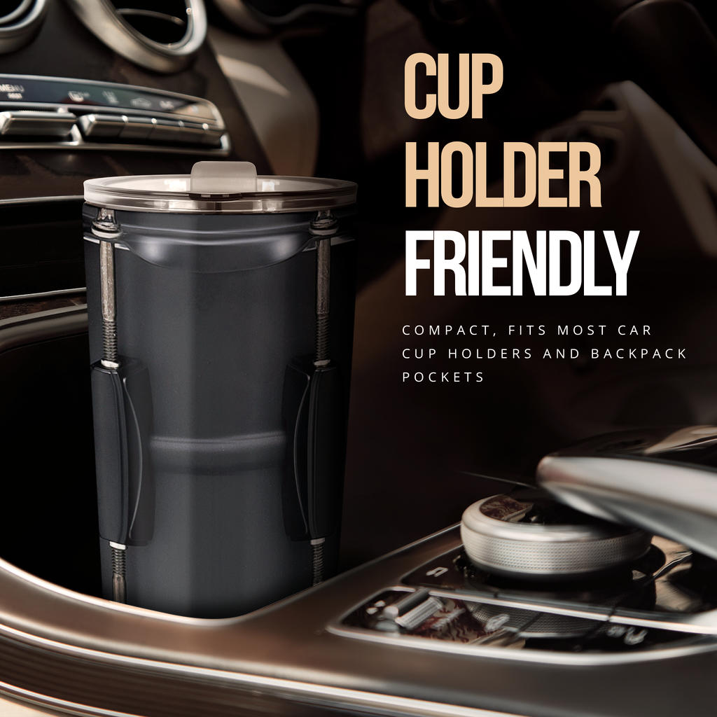 Black Snare Drum Tumbler