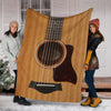 Wood Guitar Premium Blanket