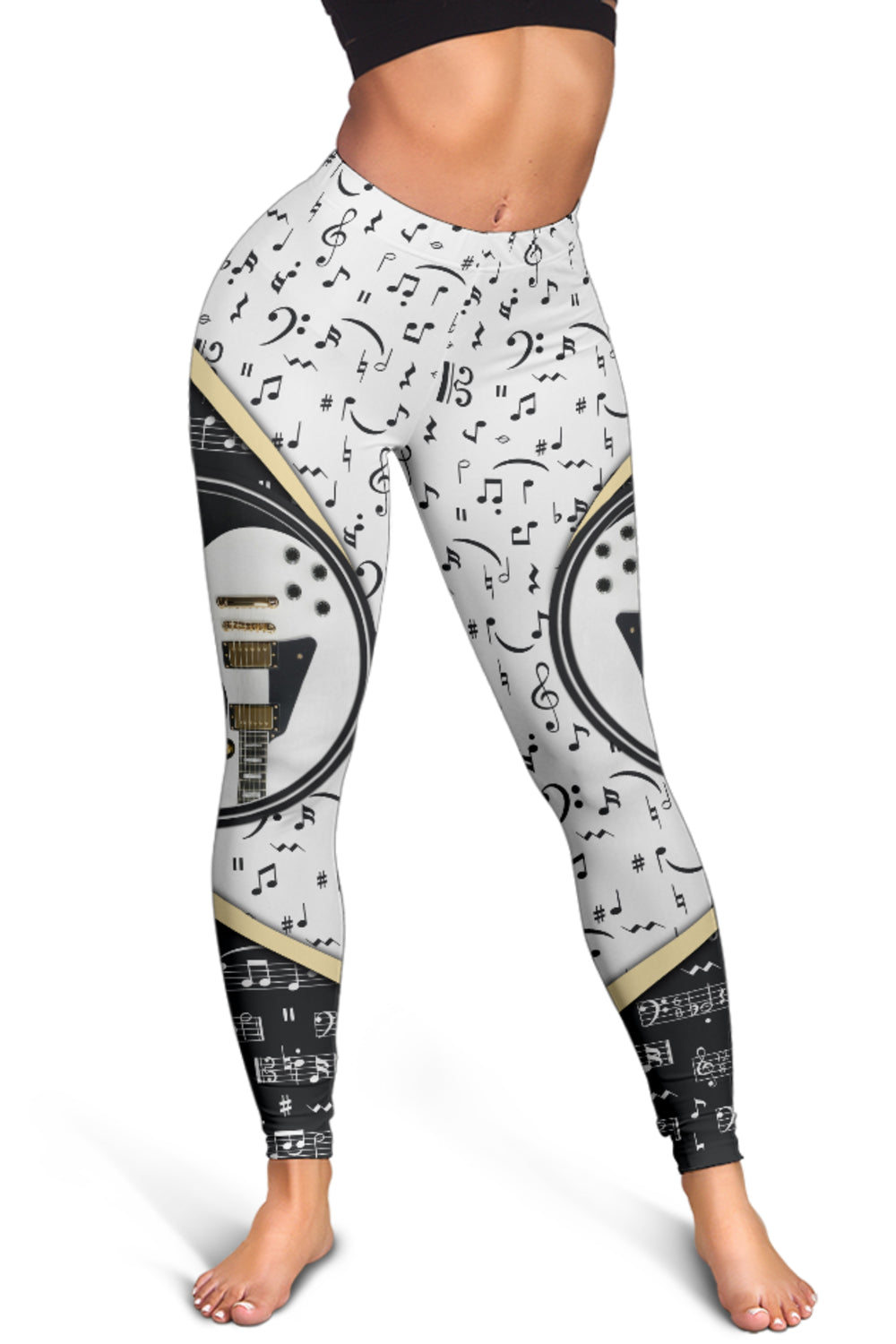 Yin Yang Guitar Women's Leggings