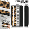 Piano And Leopard Seat Belt Covers