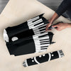 Piano Keys With Bass Clef Heart Umbrella