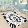 Piano Keys Hole Rug