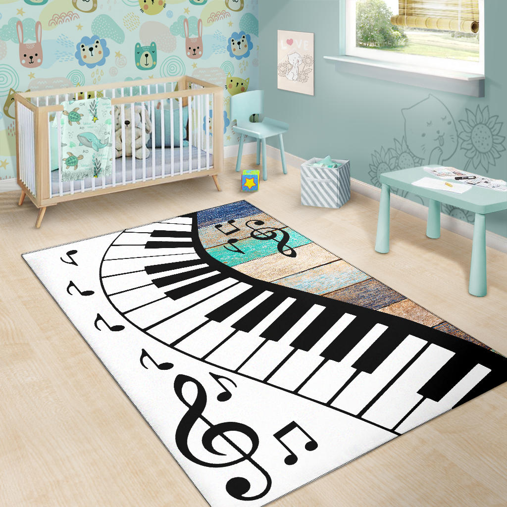 Piano Keys Music Rug