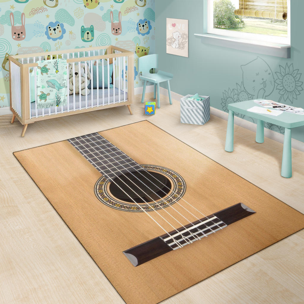 Classical Guitar Area Rug