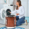 Wood Snare Drum Laundry Basket
