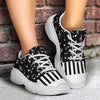 Piano Keys And Music Notes Chunky Sneakers