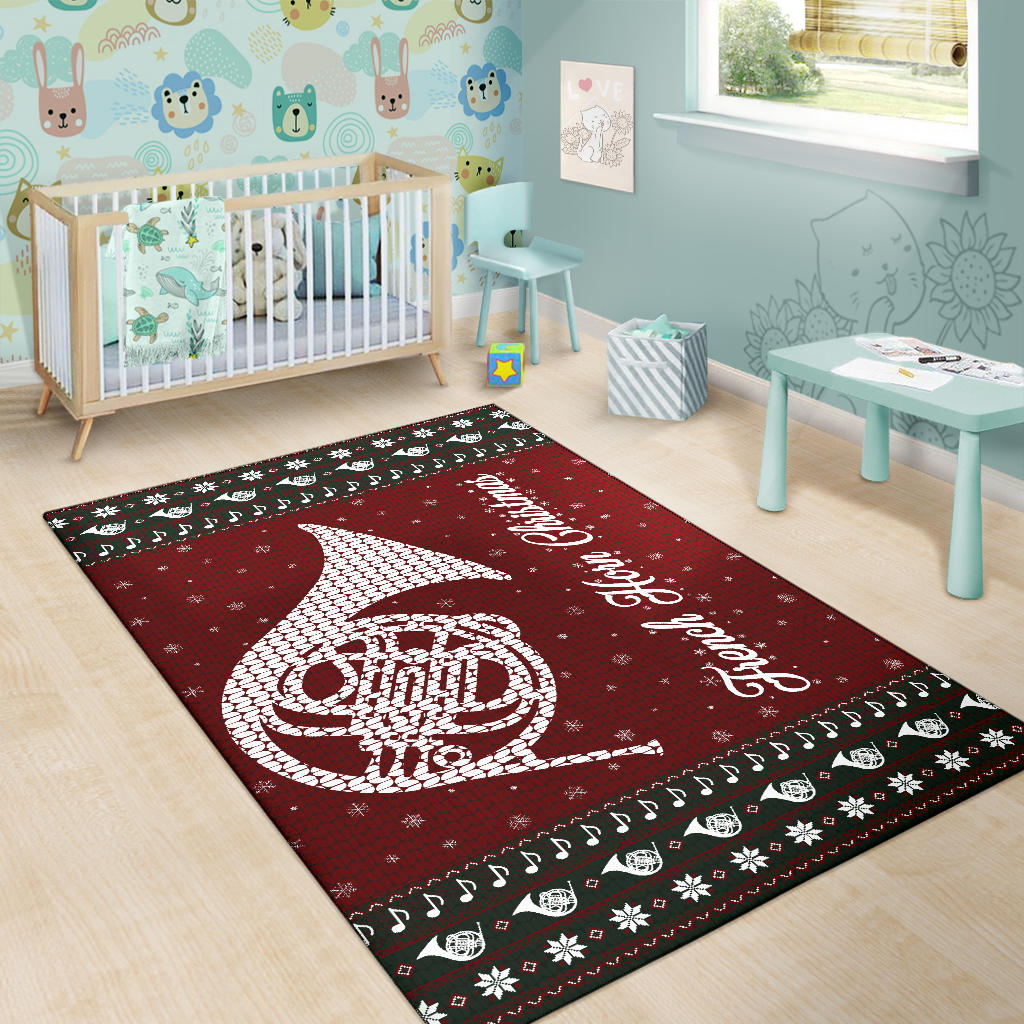 French Horn Area Rug