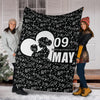 Mother's Day Music Black Blanket - { shop_name }} - Review