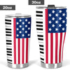 American Flag Piano Keys Tumbler - { shop_name }} - Review