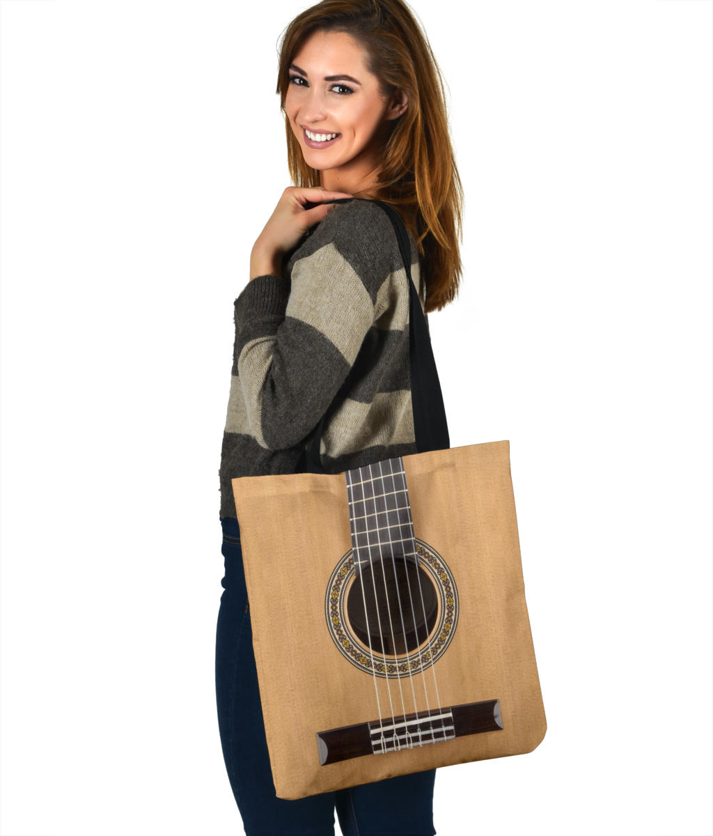 Classical Guitar Tote Bag