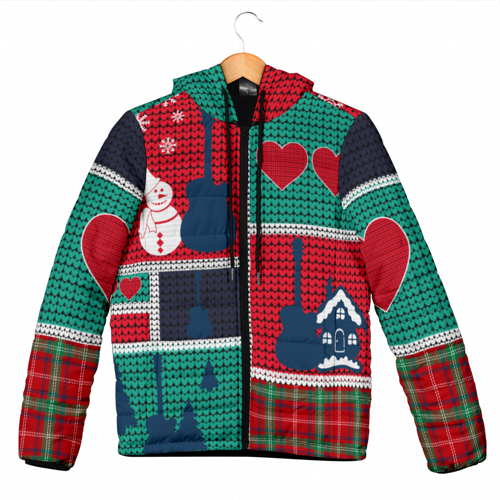 Guitar Christmas Hooded Jacket