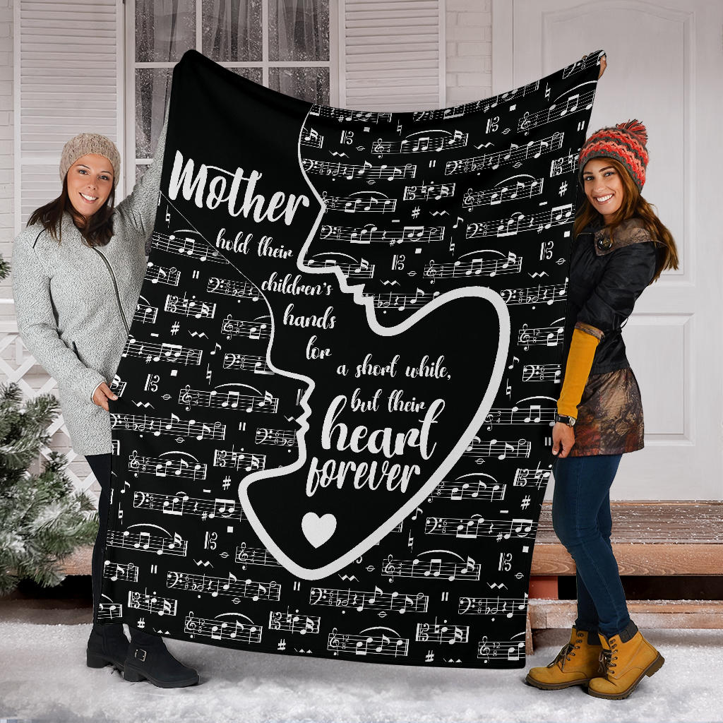 Musical Notes Mother Blanket