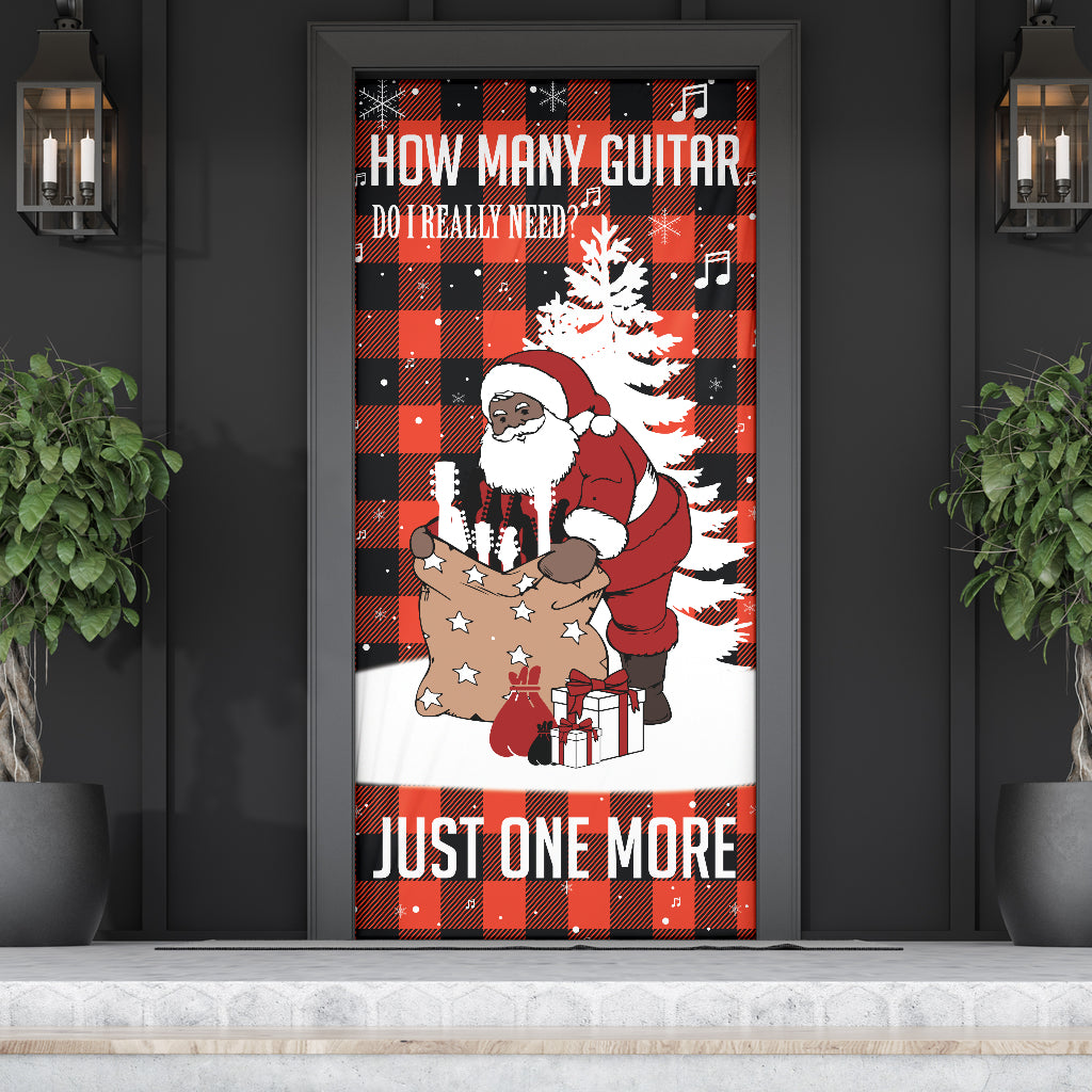 Just One More Guitar Orange Door Sock