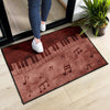 Piano Music Notes Door Mat