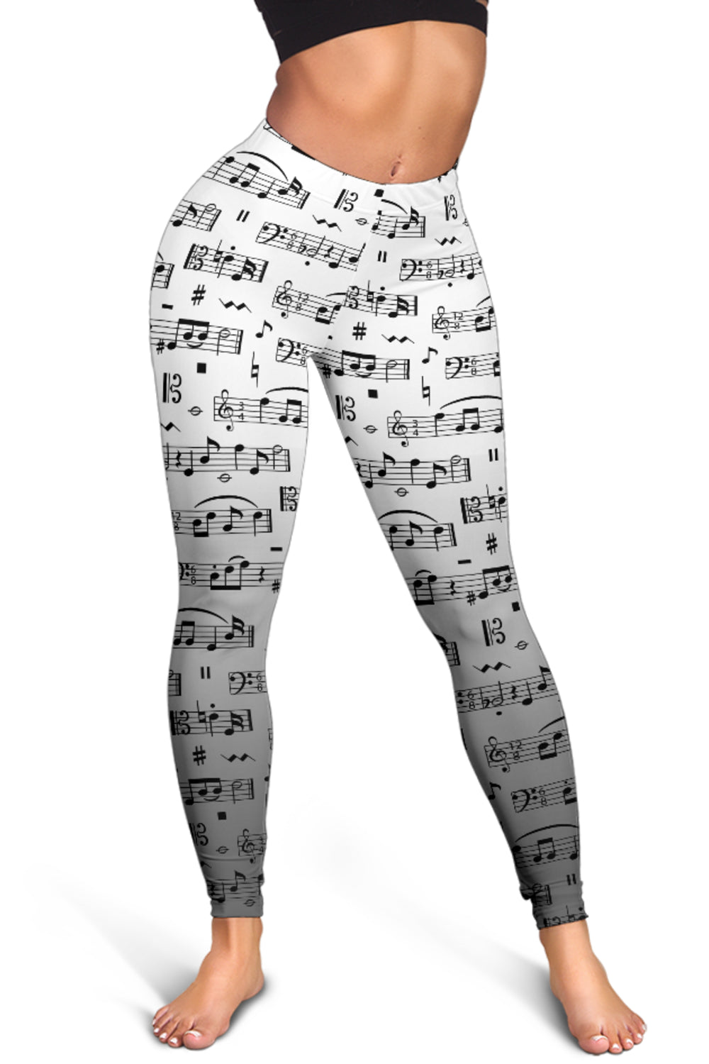 Musical Notes Women's Leggings
