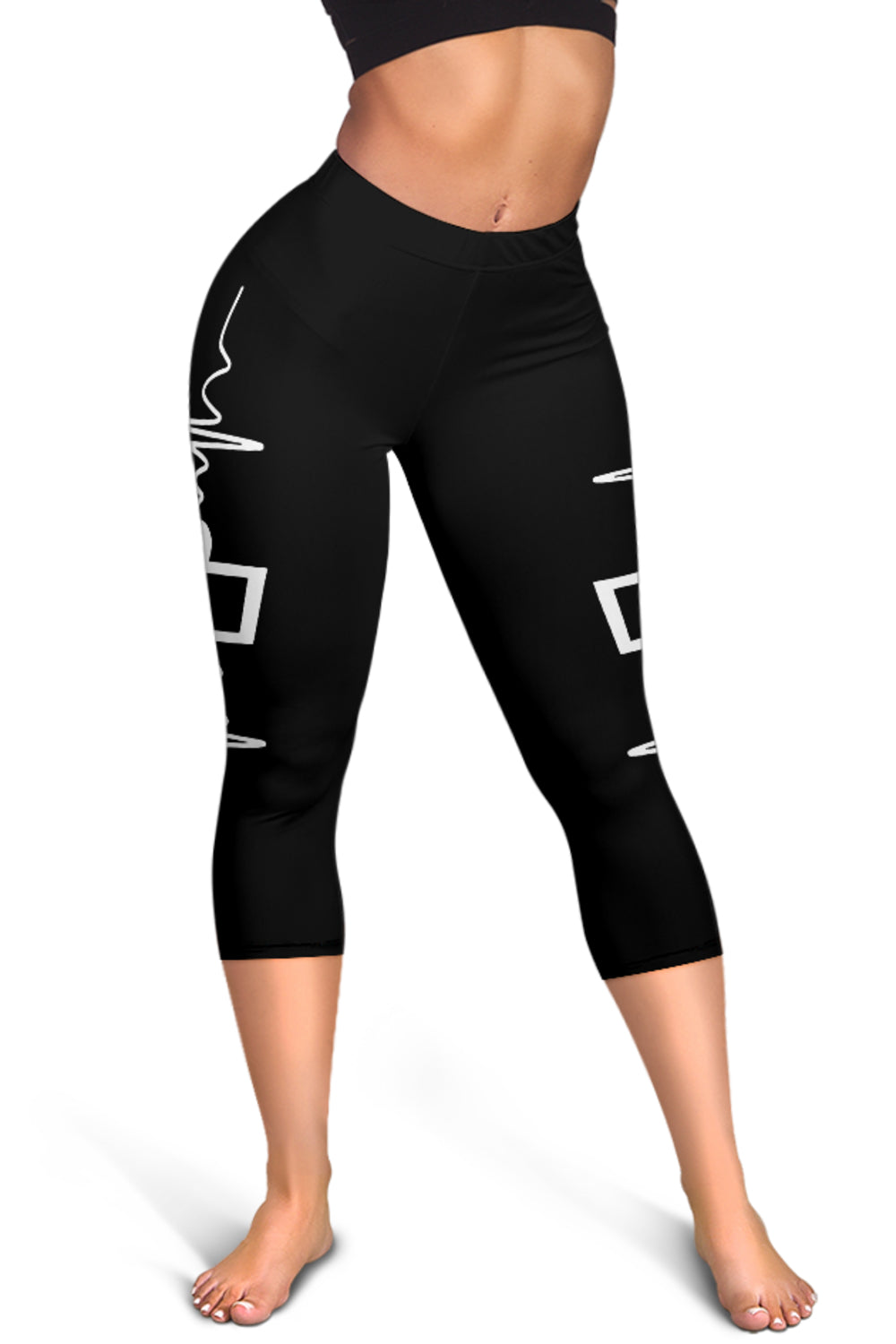 Music Notes Heart Beat Capris - { shop_name }} - Review