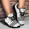 Piano With Music Notes Sport Sneakers