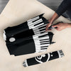 Piano Keys With Treble Clef Heart Umbrella