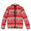 Drum Christmas Zip Hooded Jacket