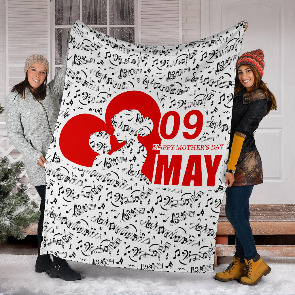 Mother's Day Music Notes Blanket - { shop_name }} - Review